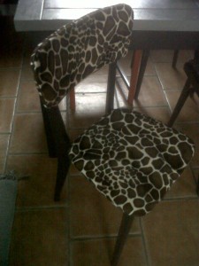 chaise-vintage-girafe1