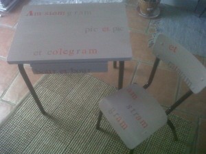 Bureau d'écolier maternelle 2